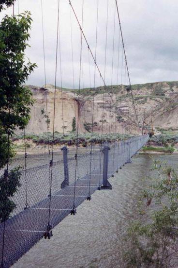 Star Mine Suspension Bridge